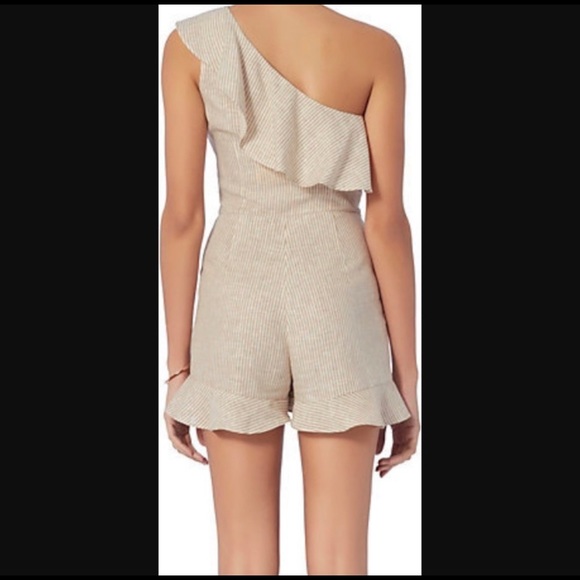 Intermix Ossa One Shoulder Romper - Picture 2 of 6